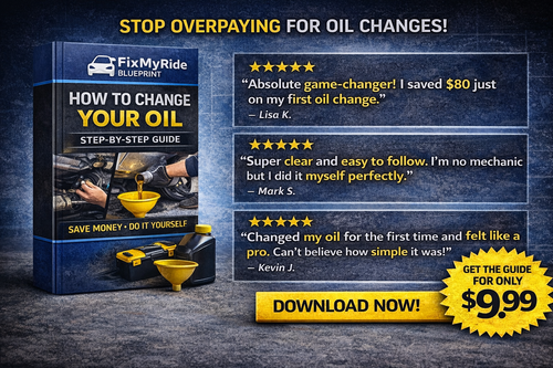 How To Change Your Oil Like a Pro (Step-by-Step Beginner Guide) | FixMyRide