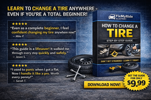FixMyRide: How To Change a Tire (Emergency Step-by-Step Guide for Beginners)